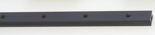 Viadana Black Anodized Aluminum Track 31mm 1.5m