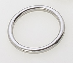 Viadana Stainless Steel Round Ring 5mm x 33mm