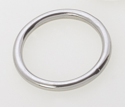 Viadana Stainless Steel Round Ring 6mm x 33mm
